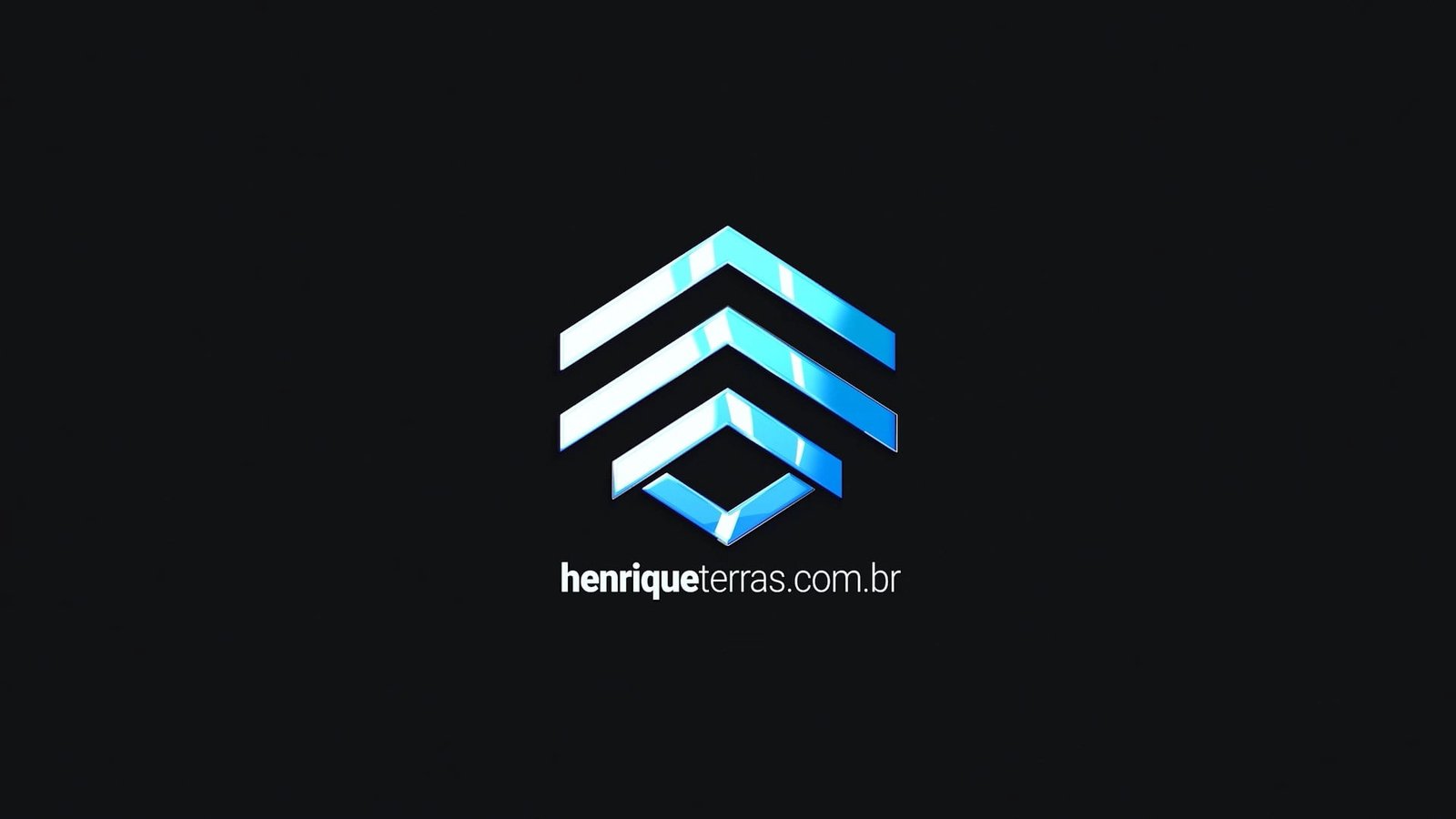 Henrique Terras<br>Introduction de logo en 3D (Sombre)