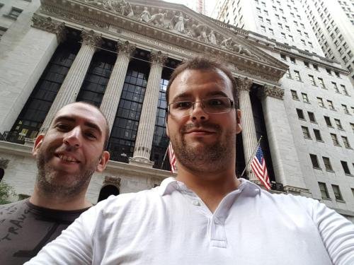 Avelino and Paulo @ NY Stock Exchange