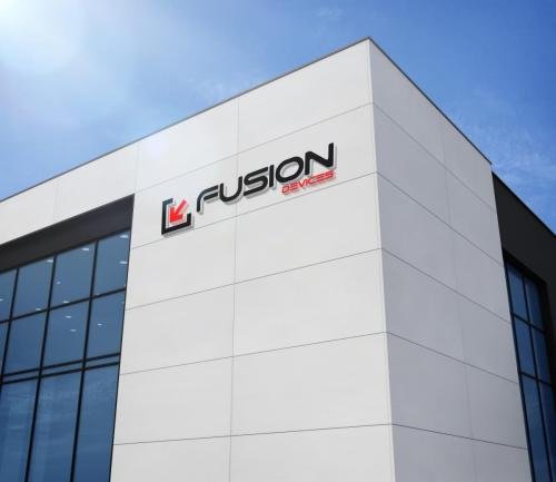 Fusion Devices - Brand on building