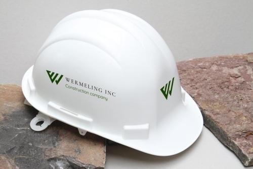 Wermeling Construction Inc - Construction Helmet